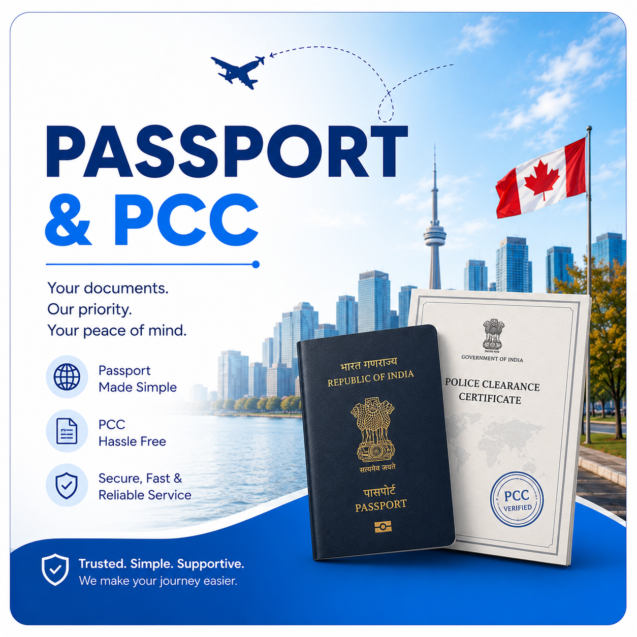 Passport & PCC Service | Aditya Visa Consultant | Anand